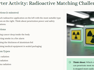 iGCSE Physics - 5.2.4 Half Life SUPPLEMENT
