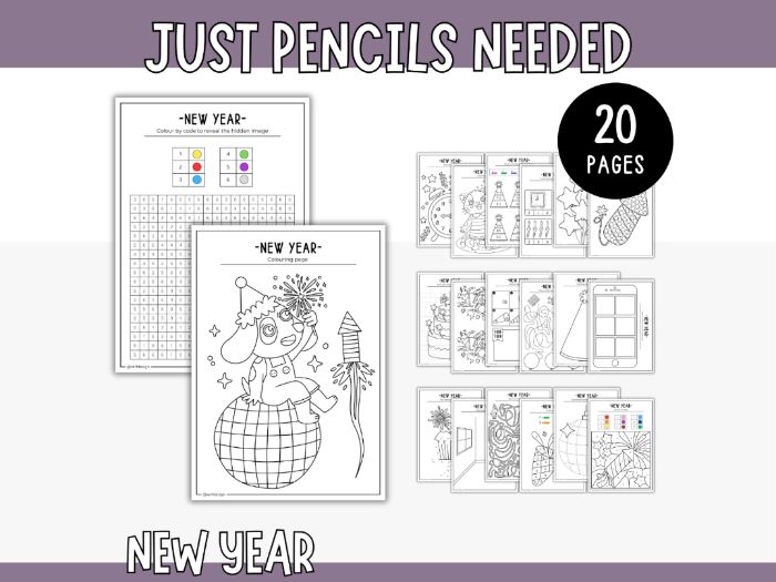 All You Need Is Pencils - New Year Crafts for Kids