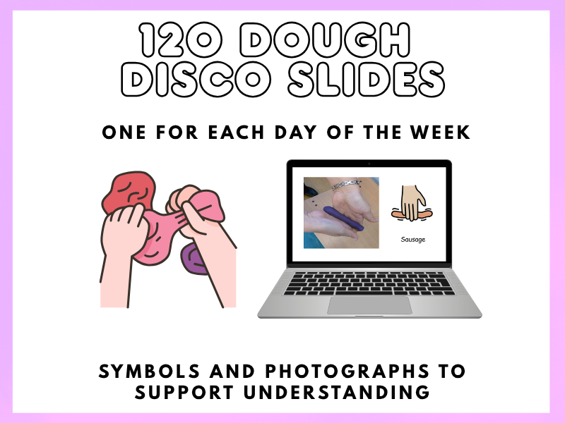 Dough Disco | 120 Dough Disco Slides | 1 PPT For Every Day