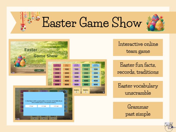 Easter Game Show (EFL/ESL)
