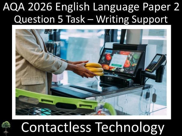 Question 5: AQA 2026  English Language Paper 2 | Contactless Technology