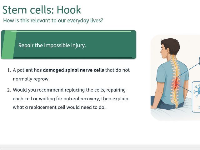 Biology GCSE AQA (8461) - Hooks