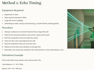 iGCSE Physics - 3.4 Sound CORE