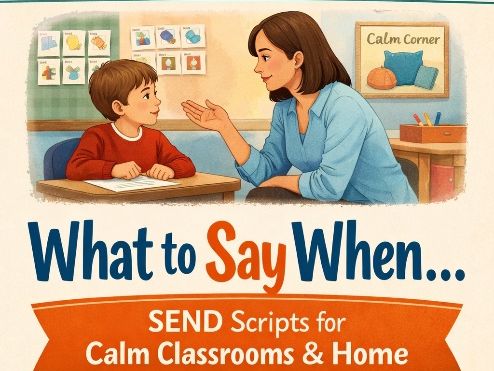 What to Say When… SEND Scripts for Autism & ADHD | Calm Classroom Guide