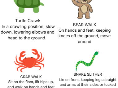 25 Foundation Stage Movement Actions PE / Daily Boost