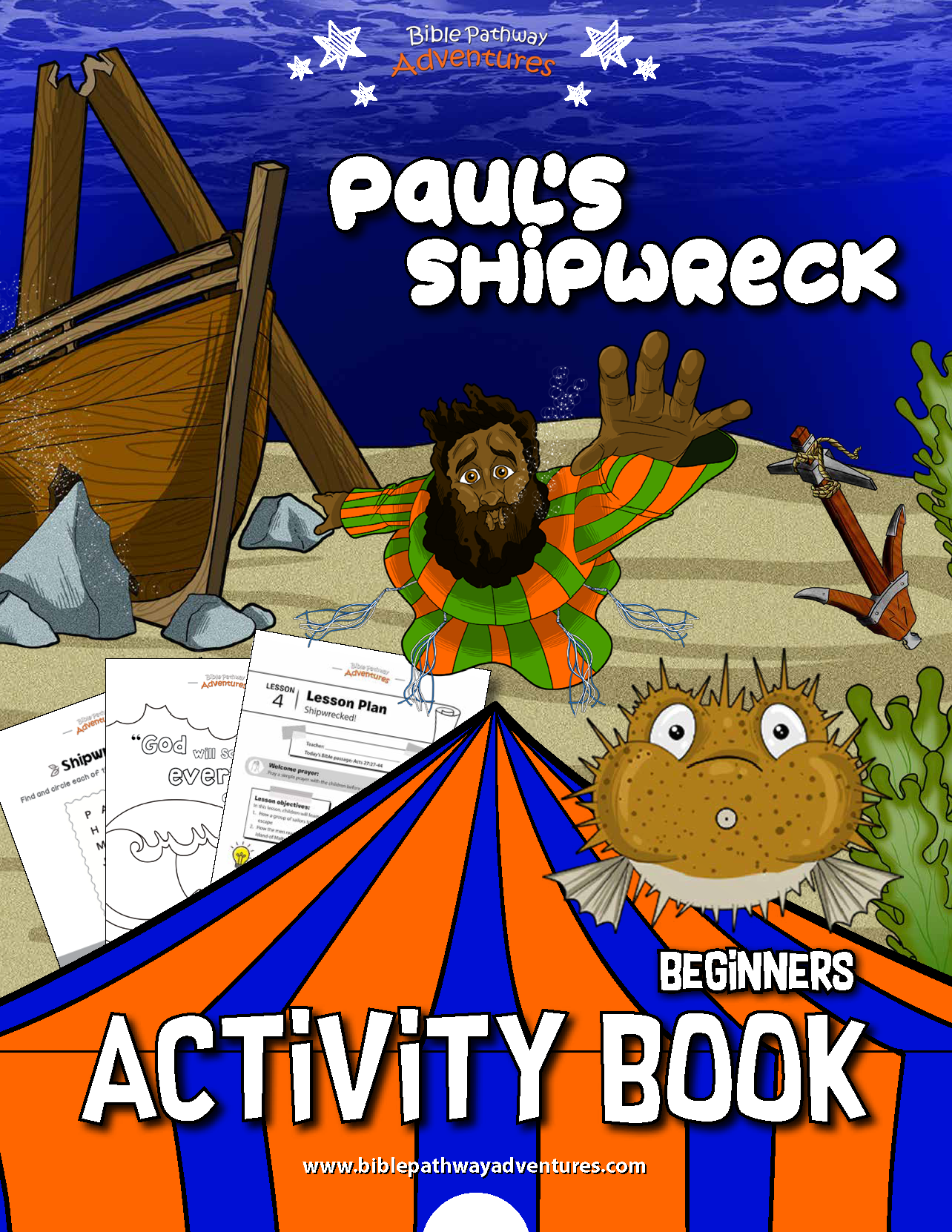 Paul's Shipwreck Activity Book for Beginners | Teaching Resources