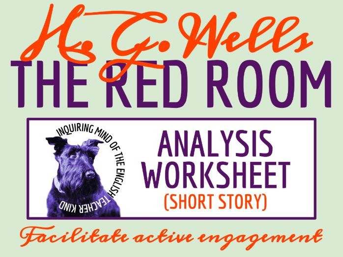 "The Red Room" by H. G. Wells Literary Analysis Activity (Gothic Ghost Story)