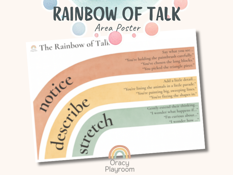 The Rainbow of Talk Poster