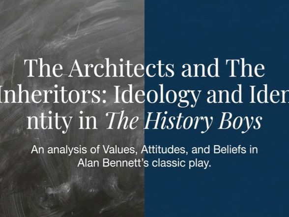 History Boys Analysis Mini Pack: Theme Character Language Features