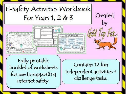 Internet Safety Activities Workbook (Years 1, 2 and 3)