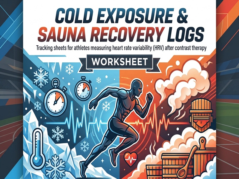 Cold Exposure & Sauna Recovery Logs