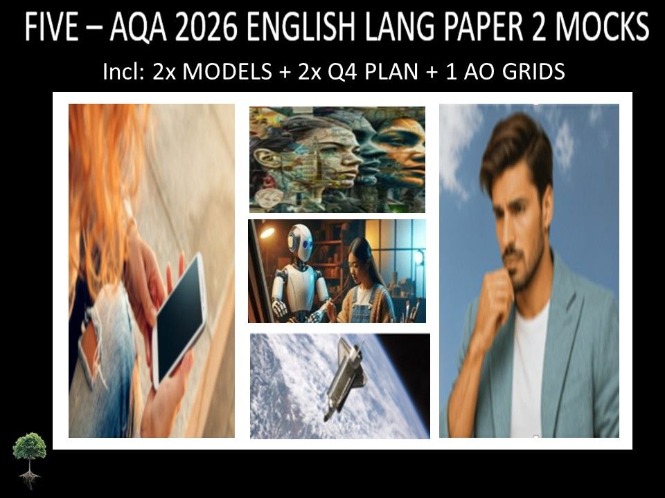 FIVE - AQA PAPER 2 | 2026 FULL MOCKS | MODELS | Q4 PLAN | AO GRIDS
