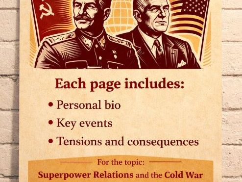 Soviet Cold War Leaders Pack: Edexcel GCSE History