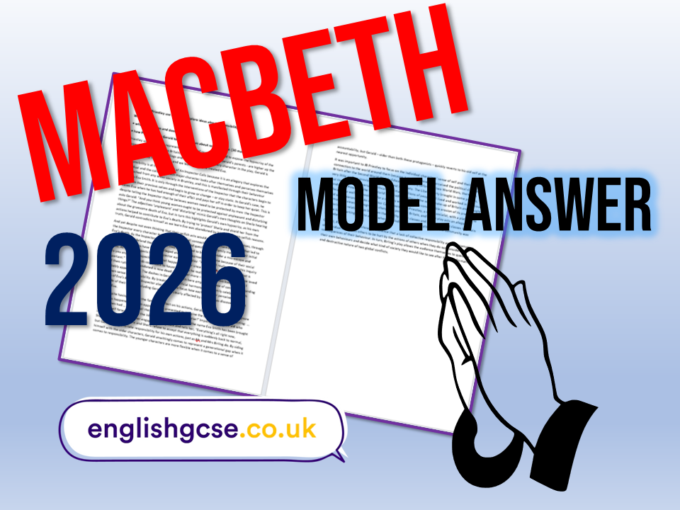 Macbeth 2026 Model Answer