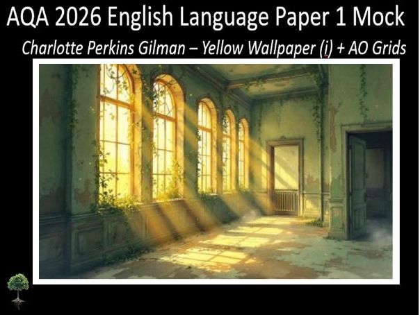 One AQA 2026 English Language Paper 1 Mock | AO Grids - (Gil - i)