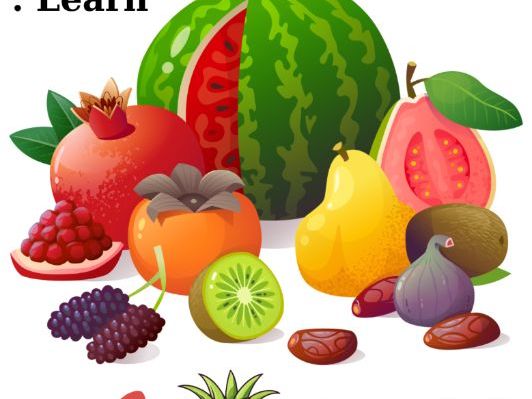 My First Fruits | Learn, Trace, Write& Color | English Vocabulary Workbook for Kids| Printable PDF.