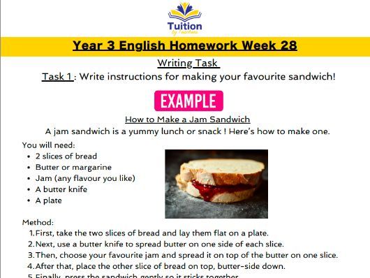 28. Year 3 - Creative Writing & Spelling