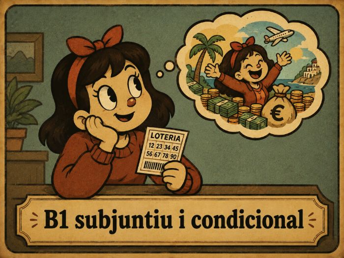 Catalan teaching unit- B1 level- El subjuntiu i condicional