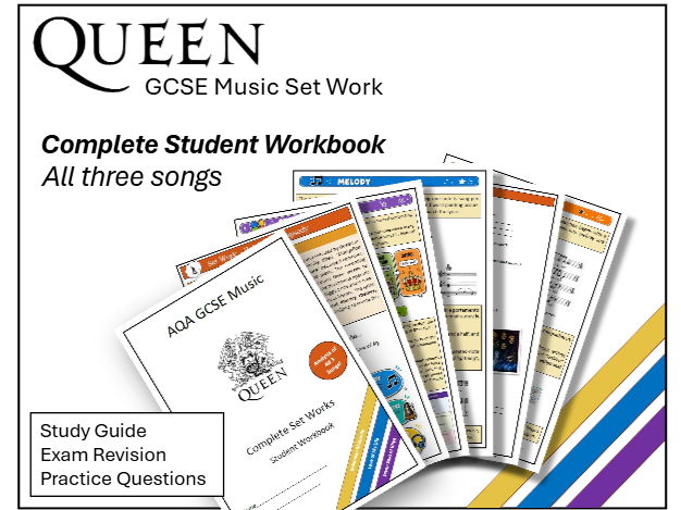 Queen Set Works (GCSE AQA Music) Complete Student Workbook