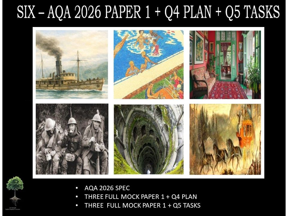 SIX - PAPER 1 | 2026 FULL MOCKS | + Q4 PLAN | + Q5 TASKS
