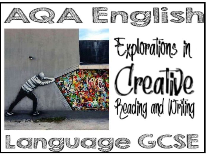 AQA Language Paper 1 Section A: 4 full lessons