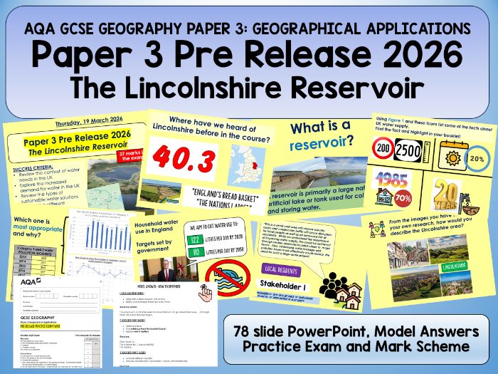 Paper 3 Pre Release 2026 Lessons