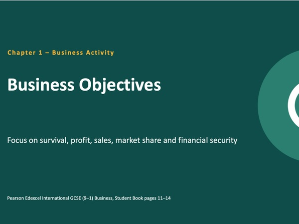 Ch1-Business Objectives