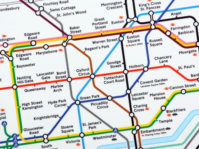 Metro Themed Map for Editing