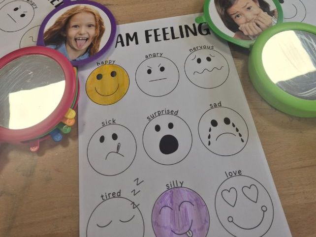 Feelings colouring