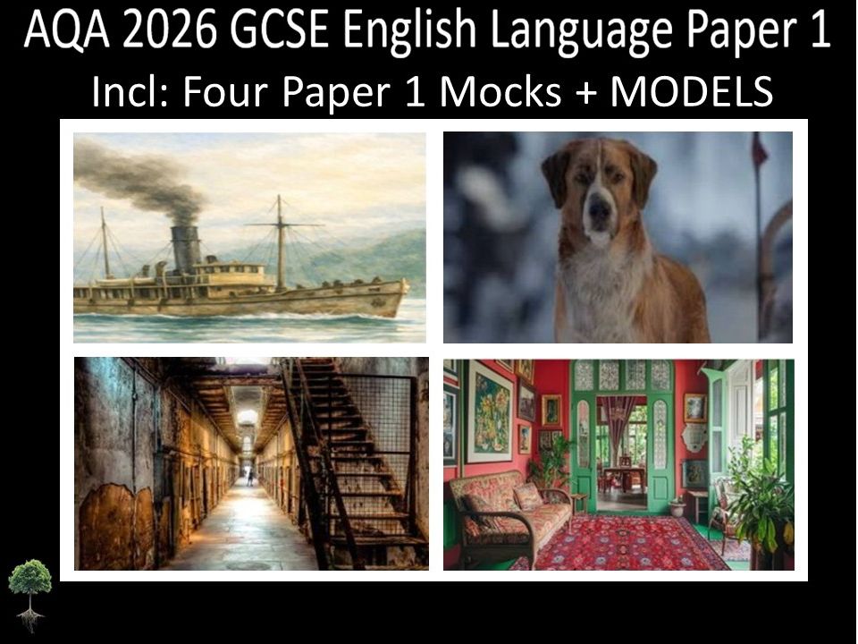 Four AQA 2026 GCSE English Language Paper 1 Mocks | Models
