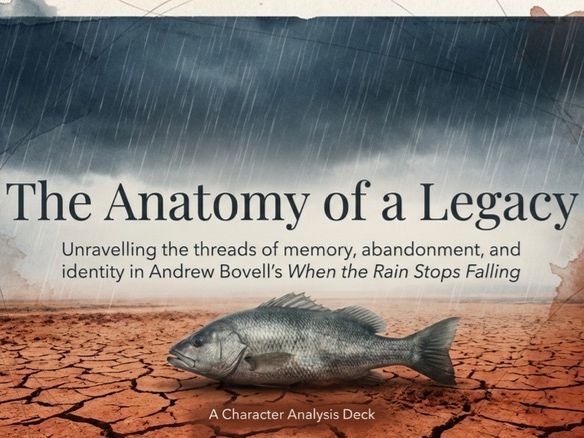 When The Rain Stops Falling Analysis Mini Pack: Theme Character Language Feat