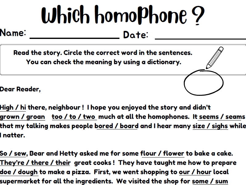 Homophones Humour ! Lesson, video book, activities. Teaching Resources