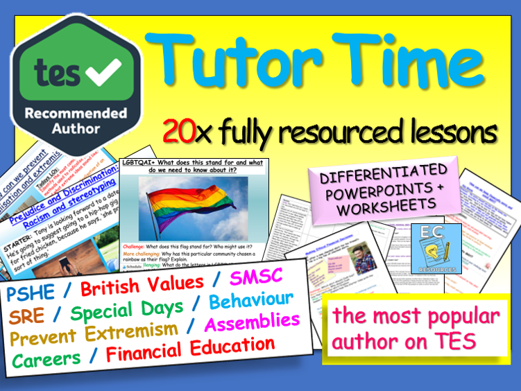 Tutor Time by EC_Resources Teaching Resources