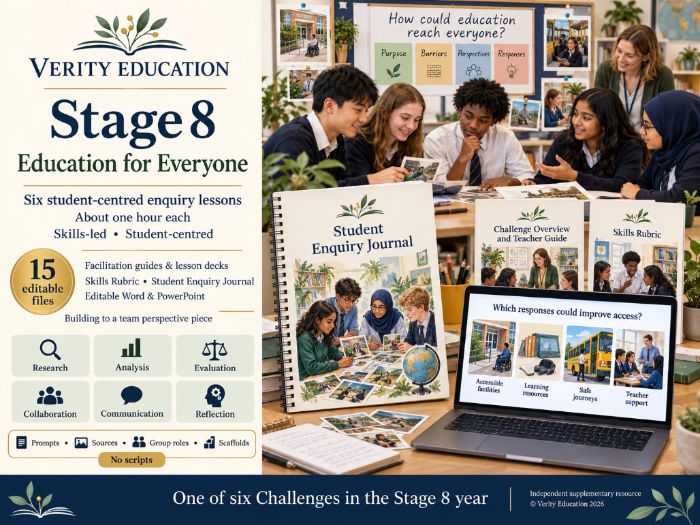 Global Perspectives Stage 8: Learning for Life (Education)