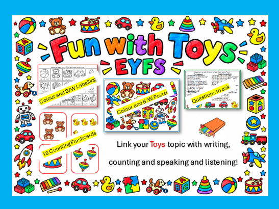 Fun with Toys for EYFS Children