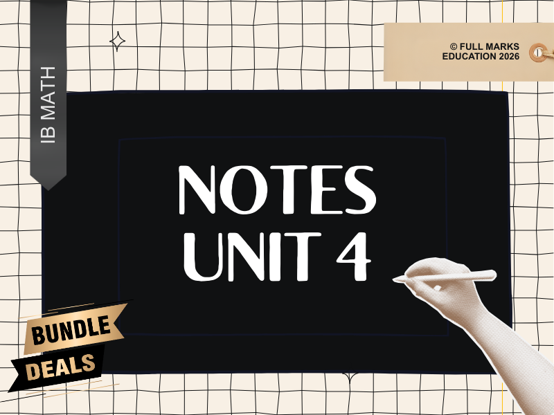 IB Math AI Notes - Unit 4 (Updated for 2026)