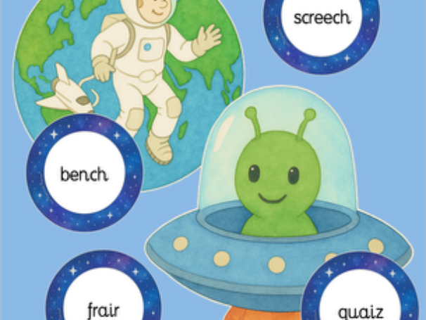 Alien Word Sorting - Phase 4