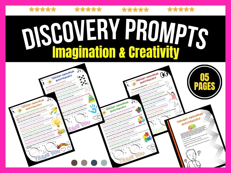 magination & Creativity-Discovery Prompts---for 5-year-old children