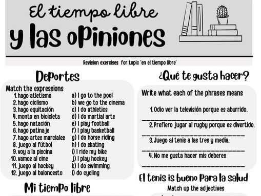 El Tiempo Libre y Opiniones