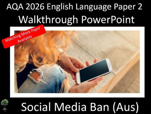 AQA 2026 English Language Paper 2 Mock Walkthrough PPT (soc)