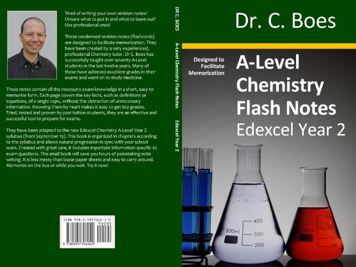 Edexcel Year 1 & 2 ALevel Chemistry Condensed Revision Notes