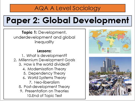Global Development: Topic 1
