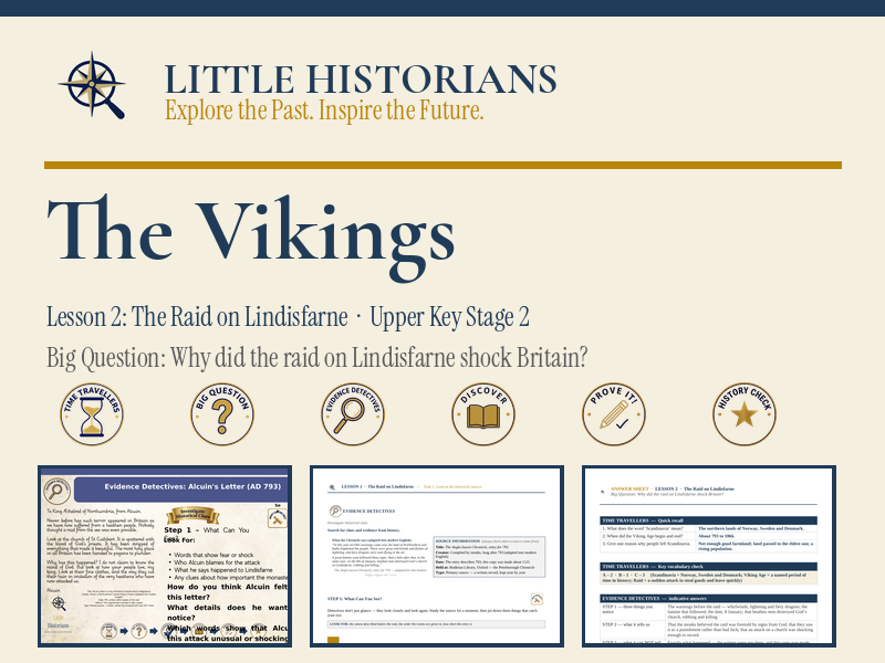 Vikings Lesson 2: The Raid on Lindisfarne