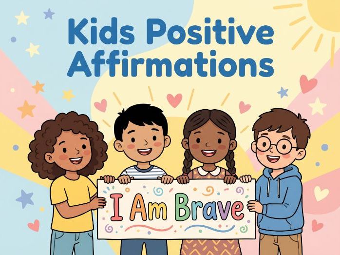 Kids Positive Affirmation Cards & Posters | Growth Mindset Printables for K-2