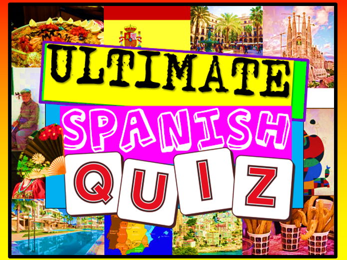 Spanish Quiz Teaching Resources