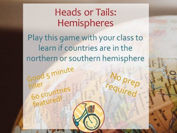 Hemispheres Heads or Tails (Game)