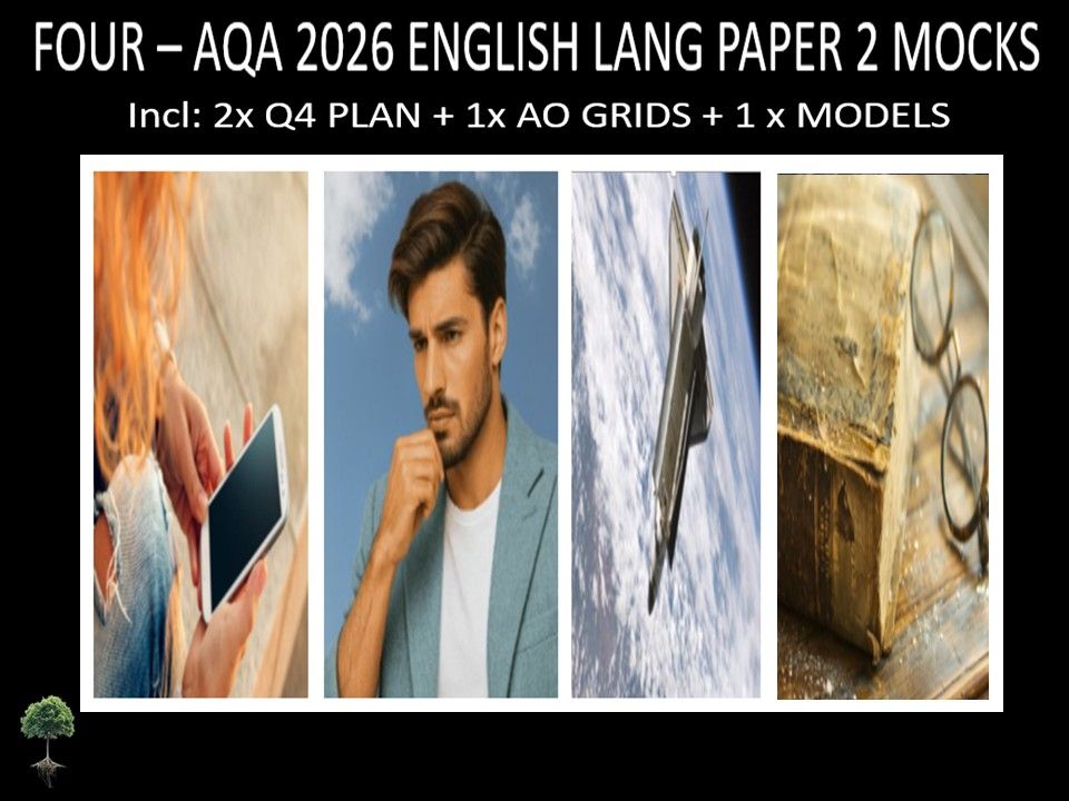 FOUR - AQA PAPER 2 | 2026 FULL MOCKS | Q4 PLAN | AO GRIDS | MODELS