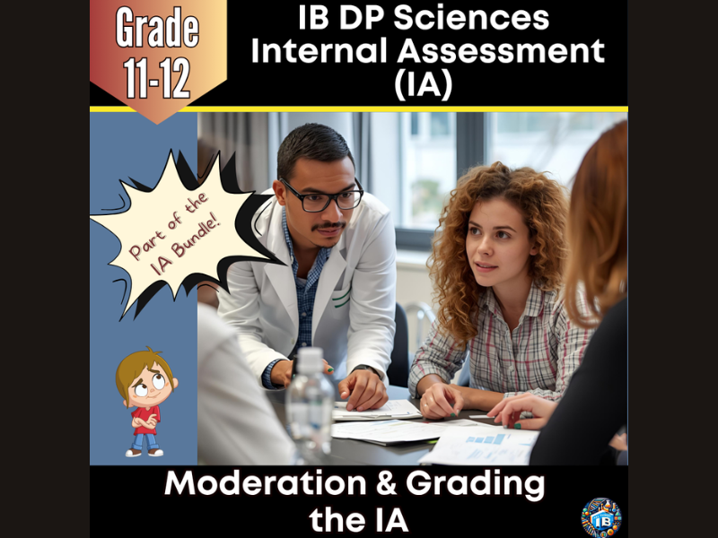 IB DP Sciences Internal Assessment IA Moderation and Grading Grids  2026