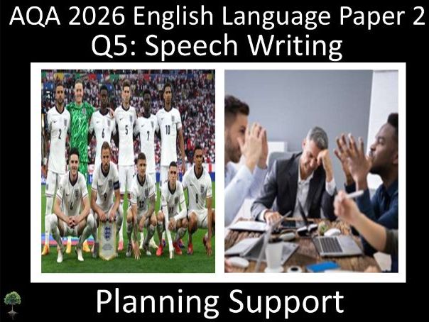 Two Question 5: AQA 2026 English Language Paper 2 | Planning (F/D)