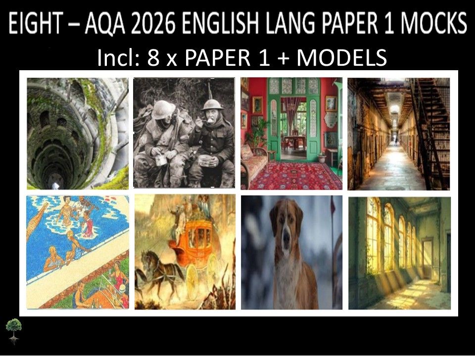EIGHT - AQA PAPER 1 | 2026 FULL MOCKS | MODELS